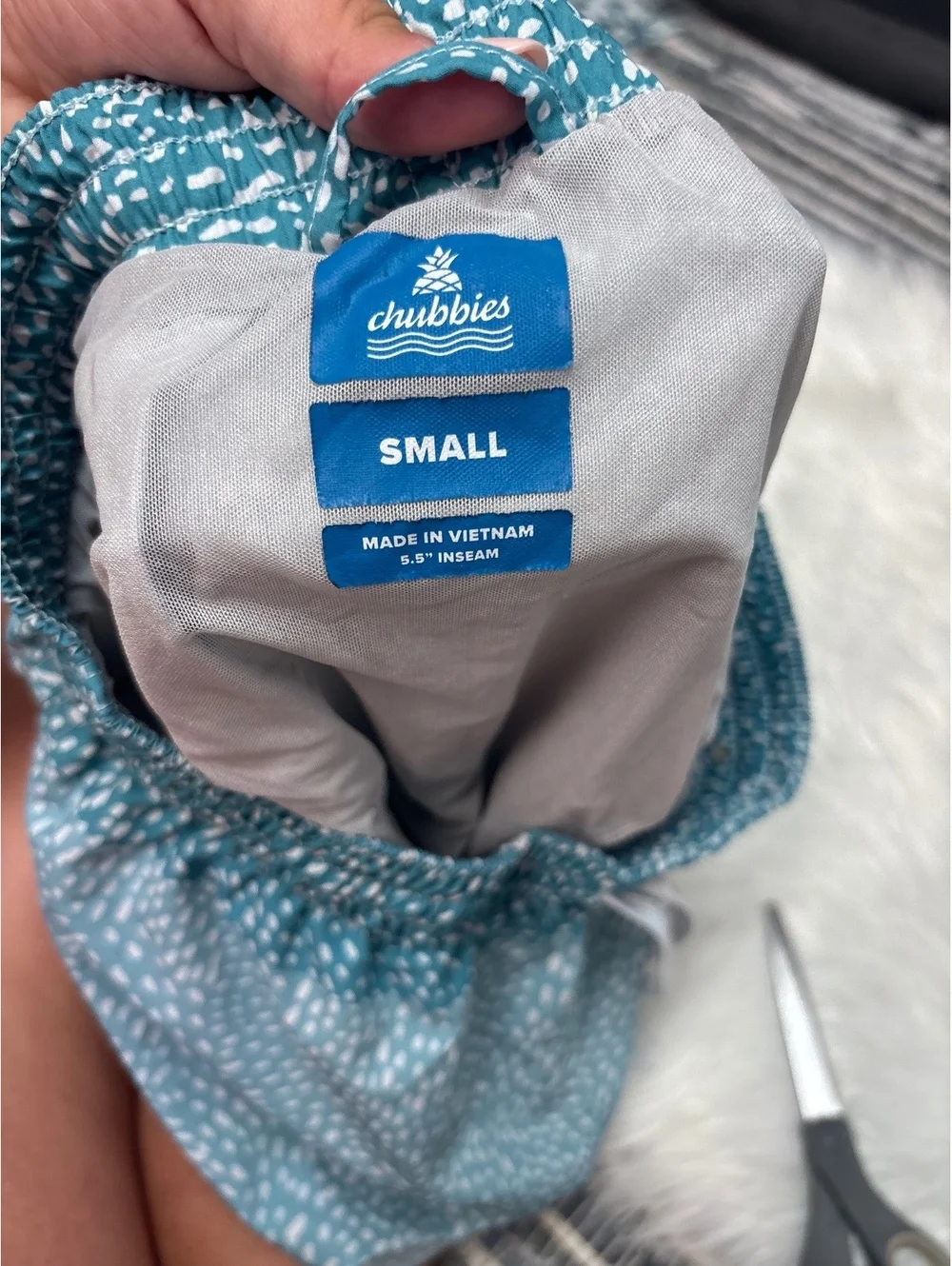* | Chubbies | swim trunks. Size S.